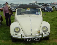 Photograph of Bertie our 1959 Beetle