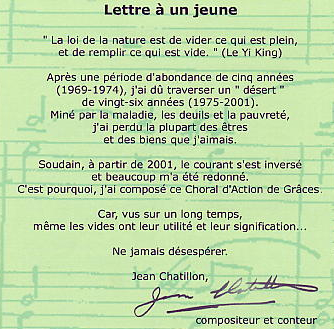 Image: Lettre a un jeune