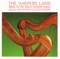 CD Cover: The Harper's Land by Ann Heymann & Alison Kinnaird