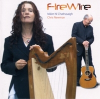 CD Cover: FireWire by Máire Ní Chathasaigh & Chris Newman