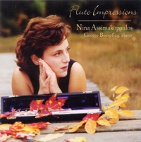 CD Cover: Flute Impressions by Nina Assimakopoulos