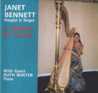 CD cover: A Touch of Class by Janet Bennett
