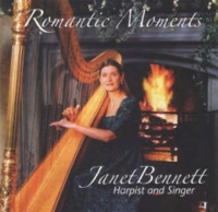 CD cover: Romantic Moments by Janet Bennett