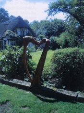 My Briggs Harp in retirement at Rivendell