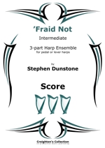 'Fraid Not - Front cover of score