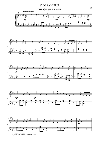 Sample of the music