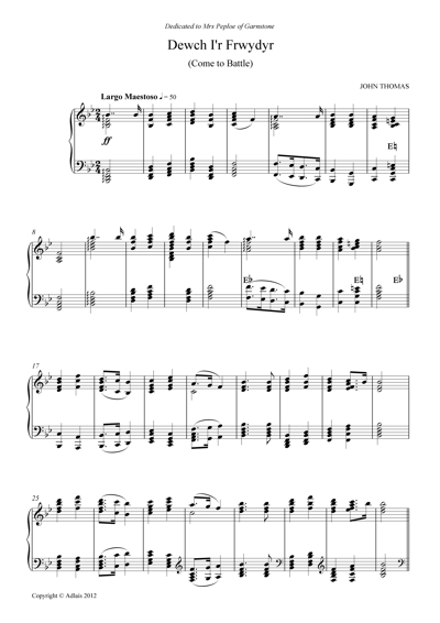 Sample of the music