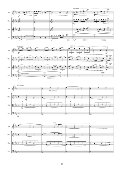 Sample page of the music