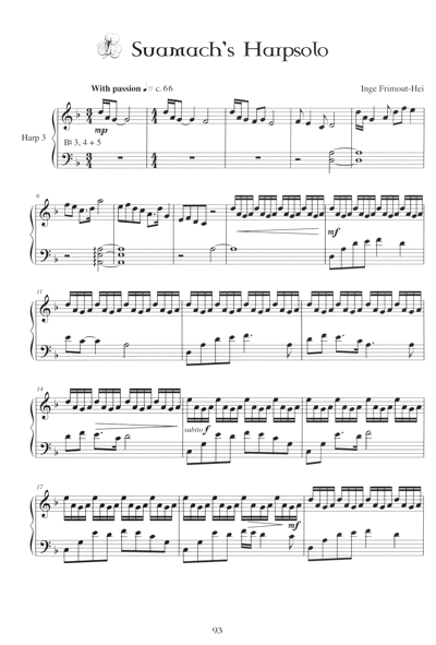 Sample page of music