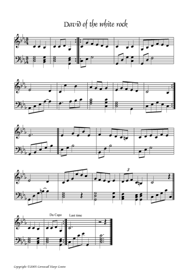 Sample of the music