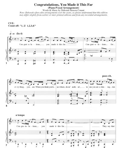 Sample music