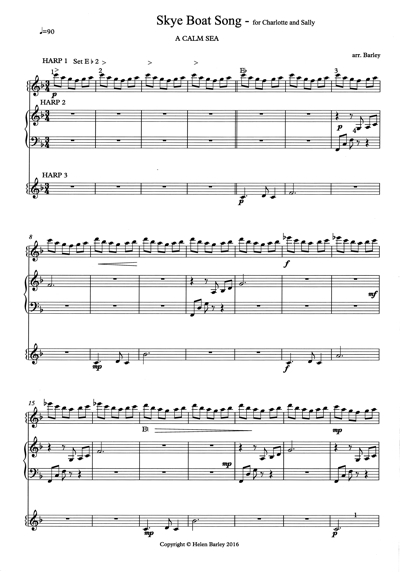 Sample of the music