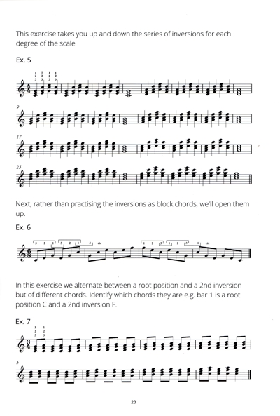 Sample Page from the music